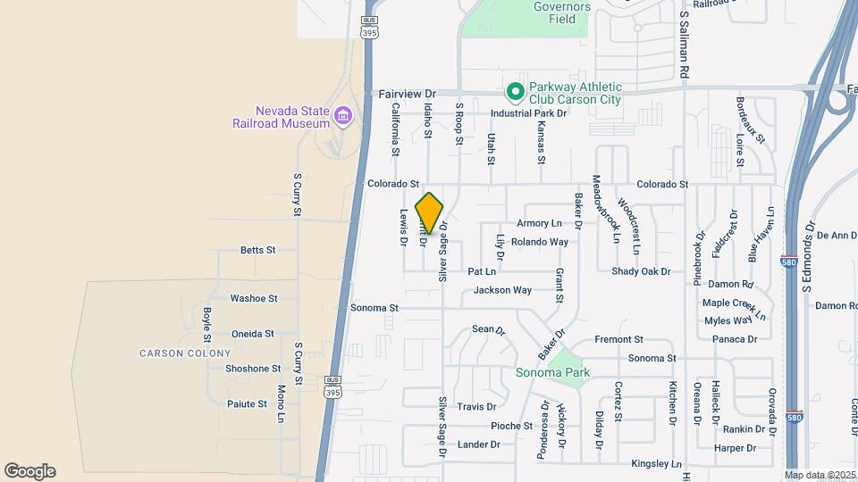 2505 Merrit Dr Map and Location Details
