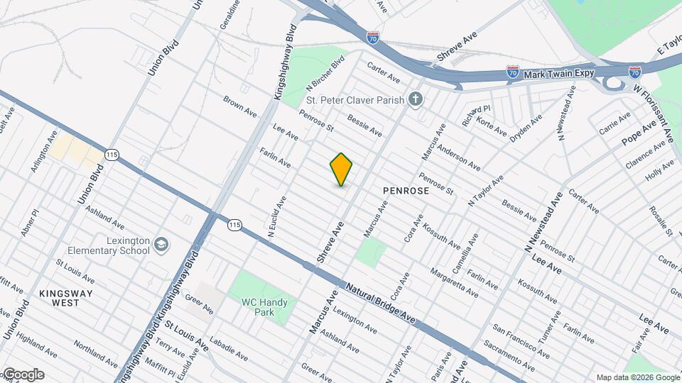 4825 Farlin Ave Map and Location Details