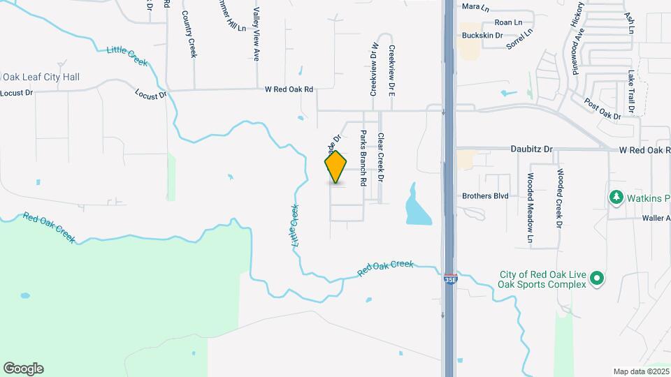 223 Brook Moor Ln Map and Location Details