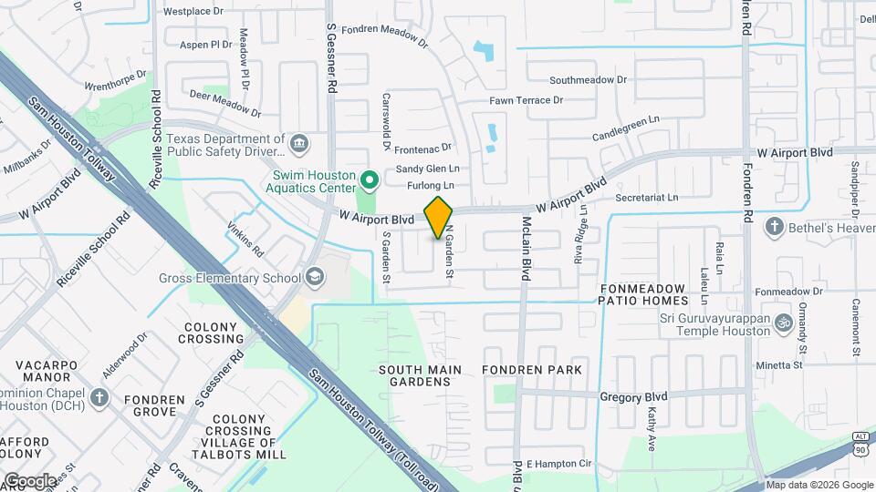 12419 Sungate Ln Map and Location Details