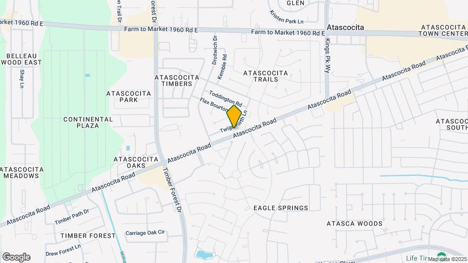 18710 Twigsworth Ln Mapa y Detalles de la Ubicación