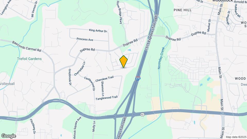 721 Stickley Oak Way Map and Location Details