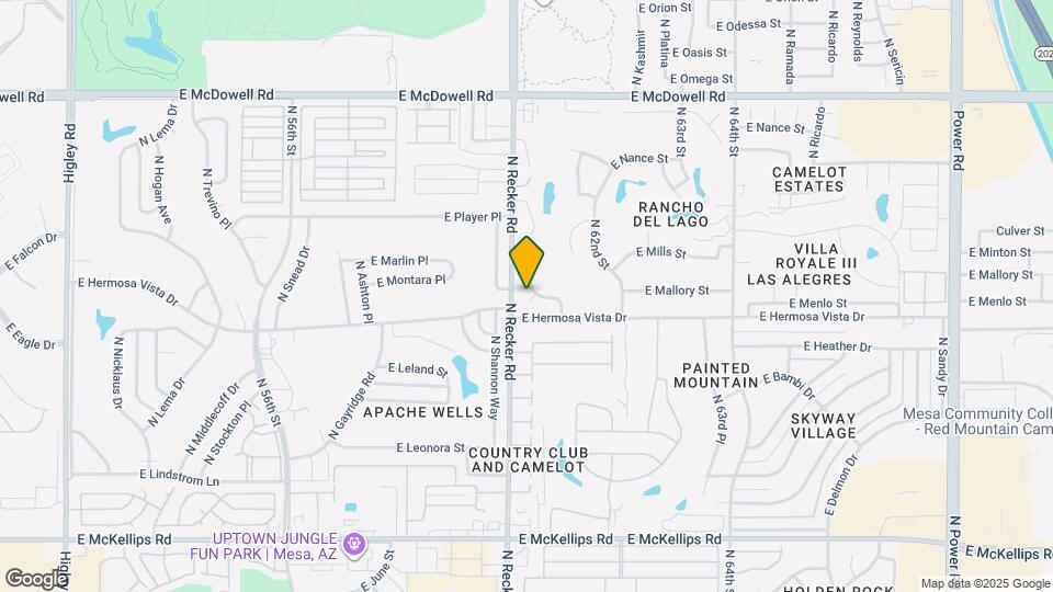 6120 E Augusta Cir Mapa y Detalles de la Ubicación