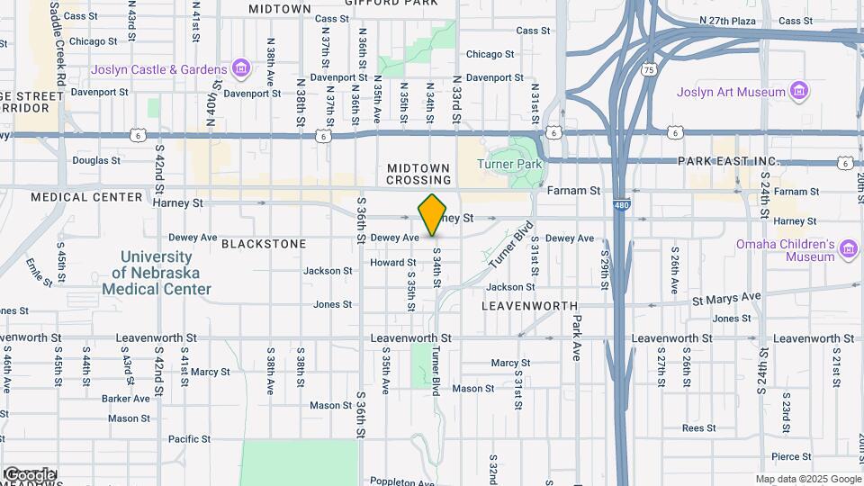 3405 Dewey Ave Map and Location Details