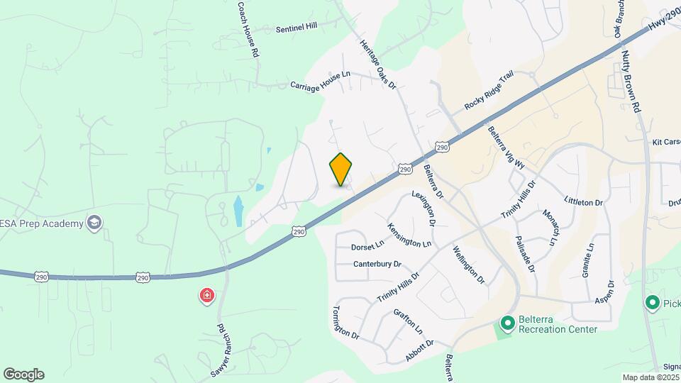 Legato Map and Location Details