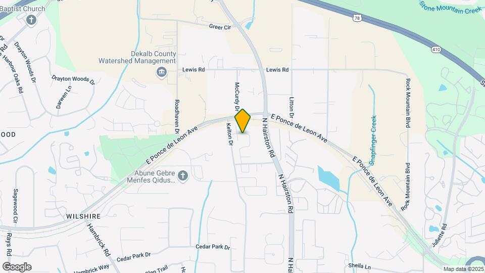 1535 Inverness Dr Map and Location Details