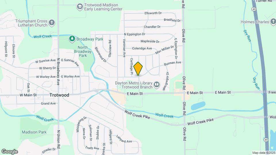 219 Beardsley Rd Map and Location Details