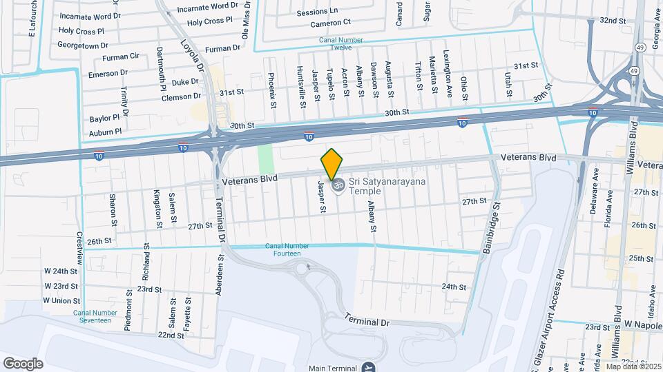 2747 Tupelo St Map and Location Details