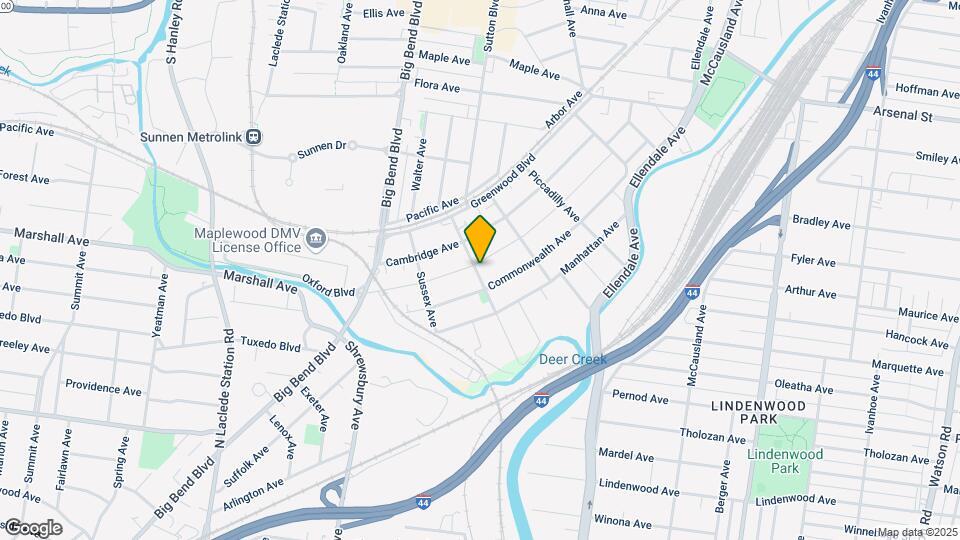 3544 Oxford Blvd Map and Location Details
