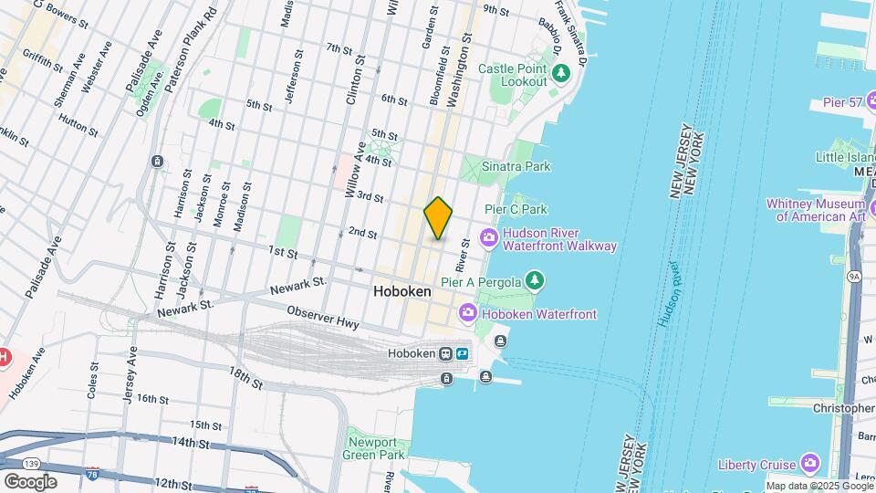 200 Hudson St Mapa y Detalles de la Ubicación