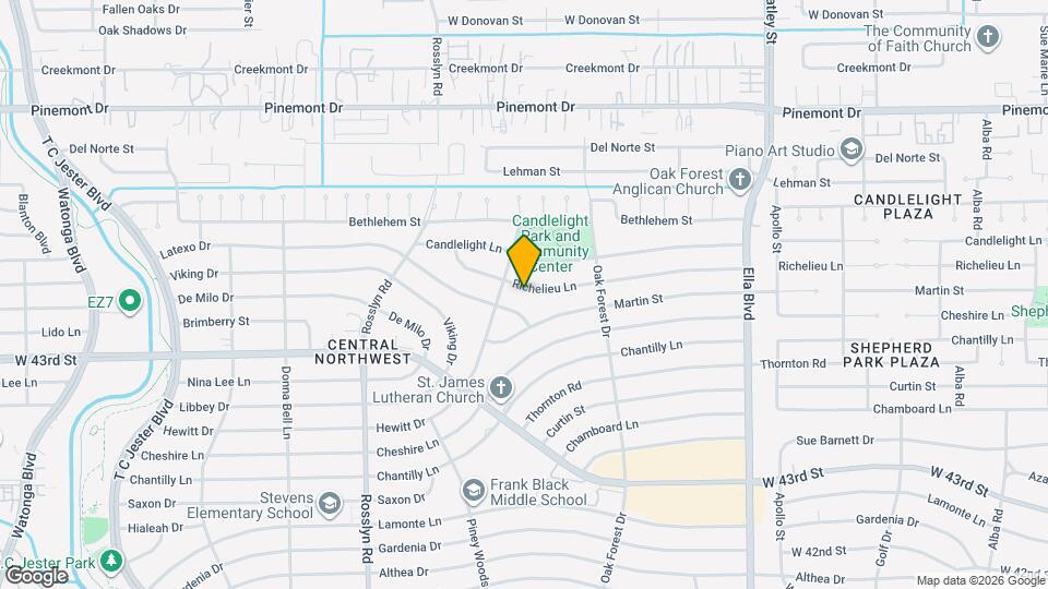 1519 Richelieu Ln Map and Location Details