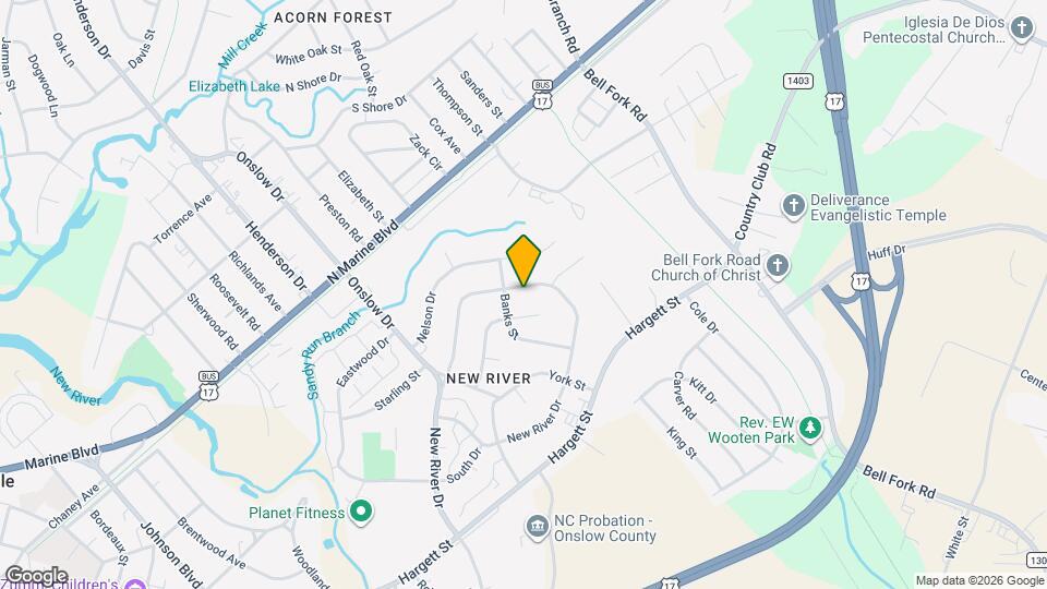 502 New River Dr Map and Location Details