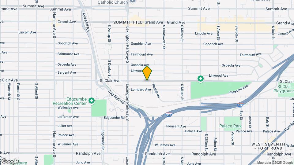 1034-1036 St Clair Ave Map and Location Details