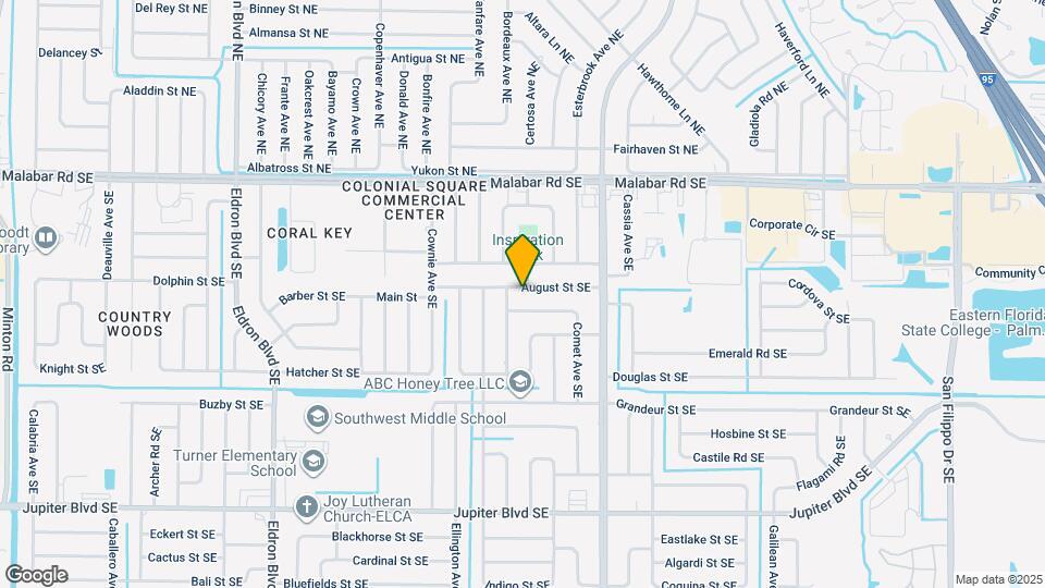 750 August St SE Map and Location Details