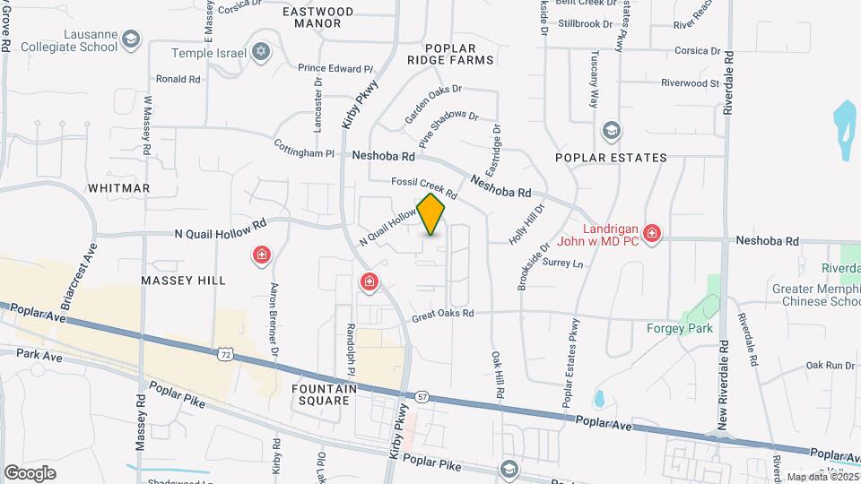 6760 Meadow Oak Pl Map and Location Details