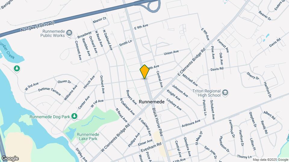 215-223 N Black Horse Pike Map and Location Details