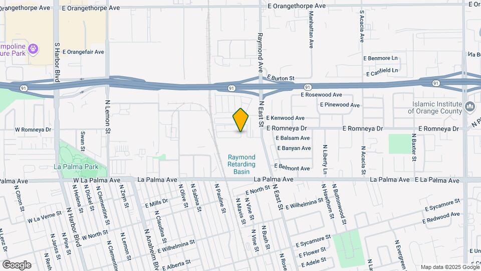 912 E Balsam Ave Map and Location Details