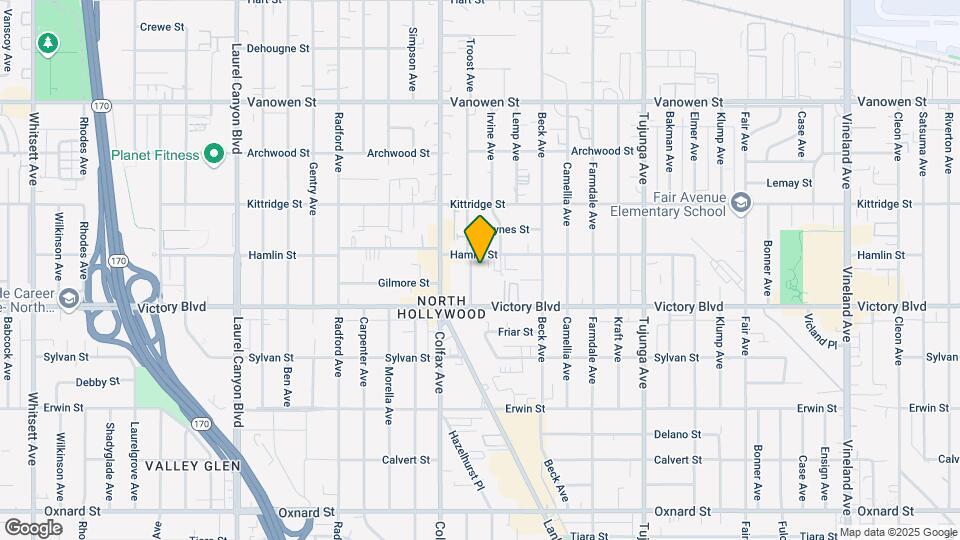 6442 Troost Ave Map and Location Details