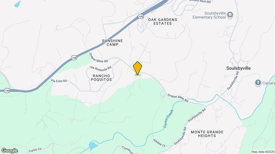 16601 Draper Mine Rd Map and Location Details