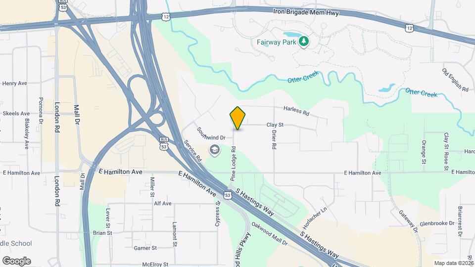 3015 Pine Lodge Rd Map and Location Details