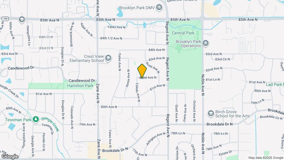 5401 82nd Ave N Mapa y Detalles de la Ubicación
