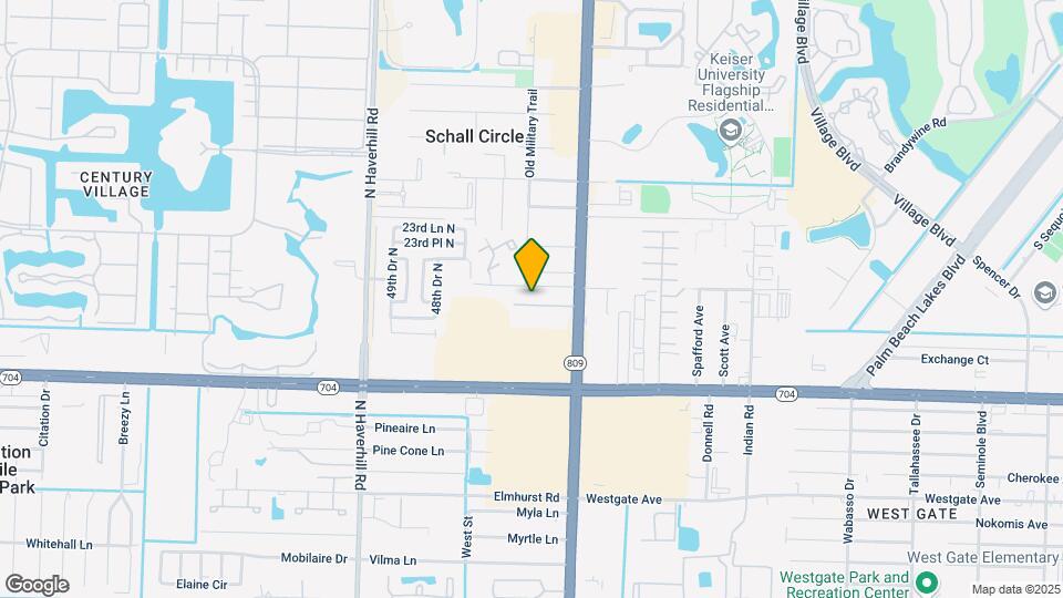 4608 Schall Rd Map and Location Details