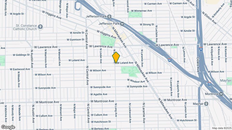 5357 W Leland Ave Map and Location Details