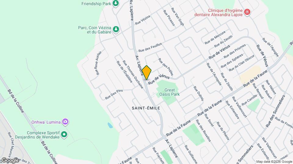 2105D Lapierre Av Map and Location Details