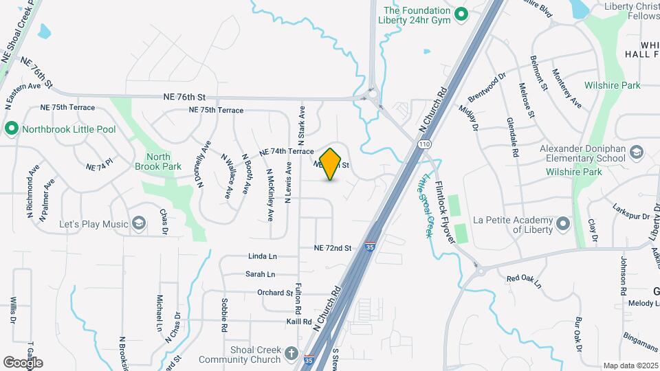 8835 NE 73rd Ct Map and Location Details