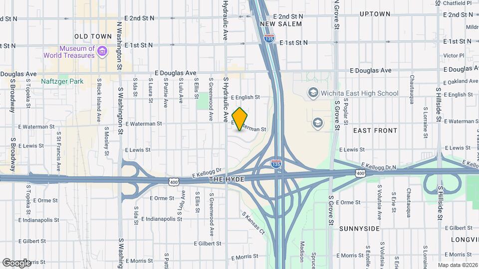 1728 E McKnight Dr Mapa y Detalles de la Ubicación