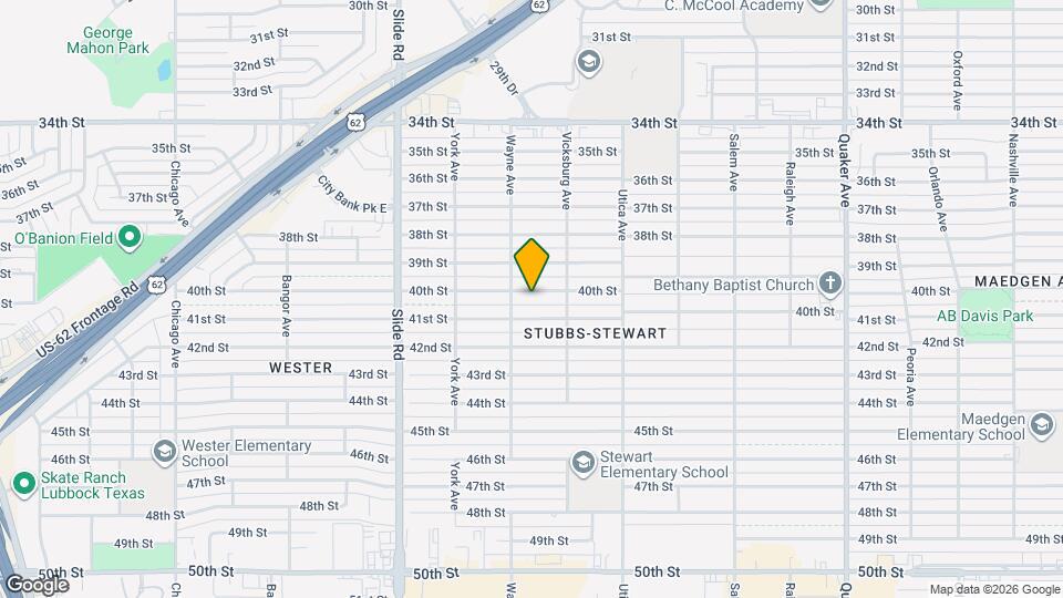 4913 40th St Map and Location Details