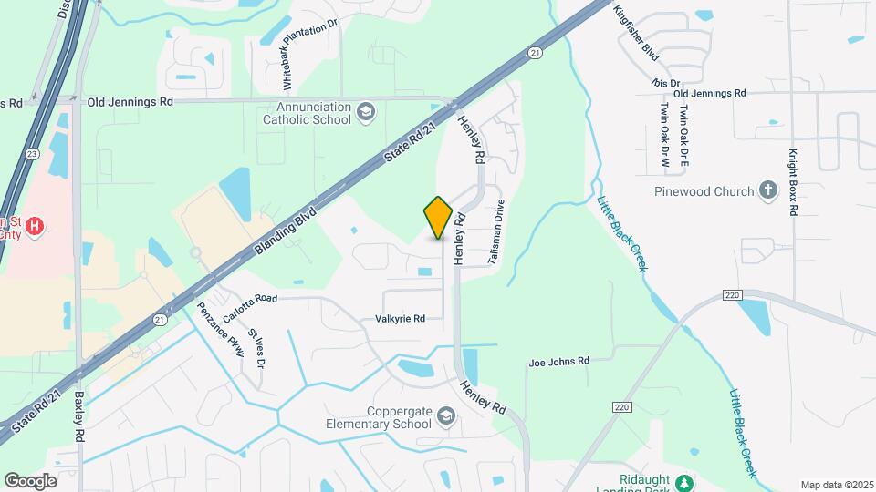 3474 Talisman Drive Map and Location Details