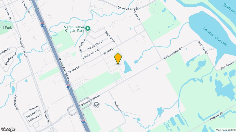 1650 Woodbrook Dr Map and Location Details