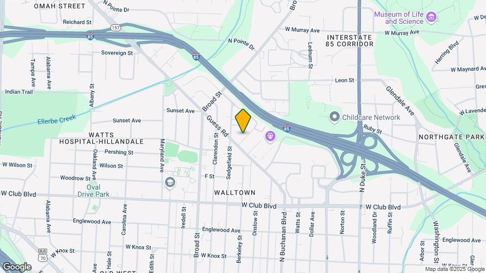 1409 Ida St Map and Location Details