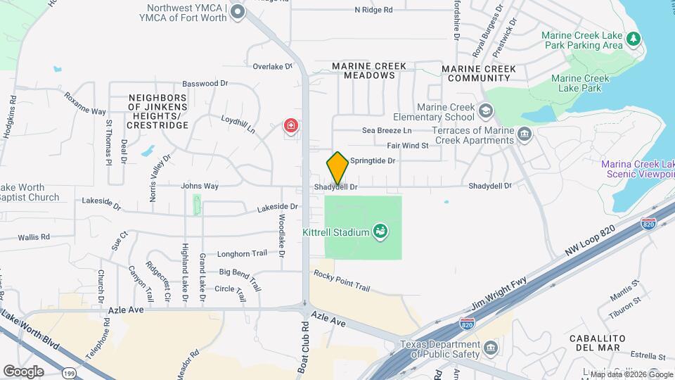 5931 Shadydell Dr Map and Location Details