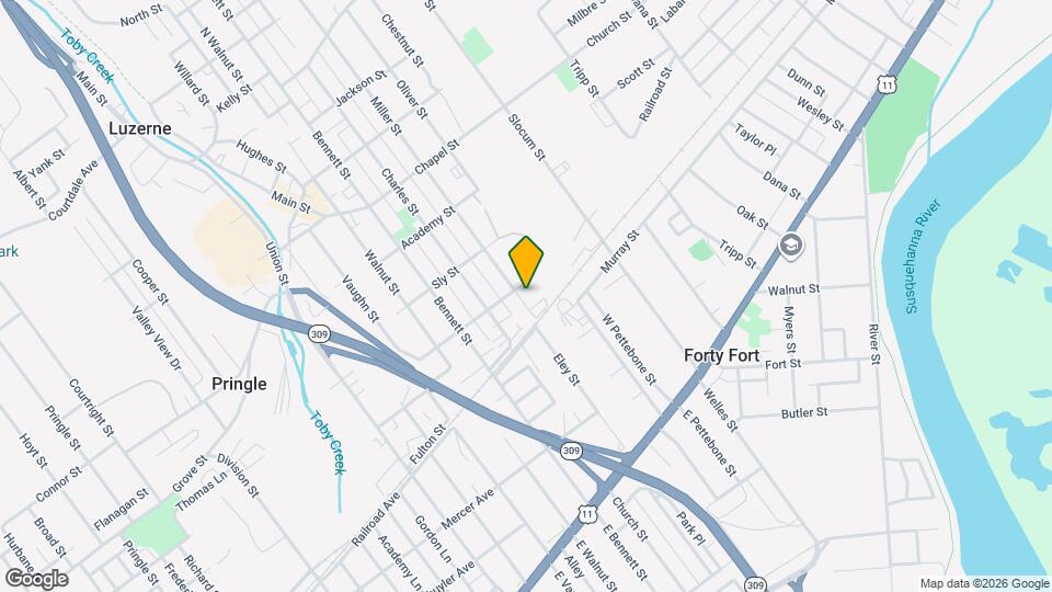 279 Miller St Map and Location Details