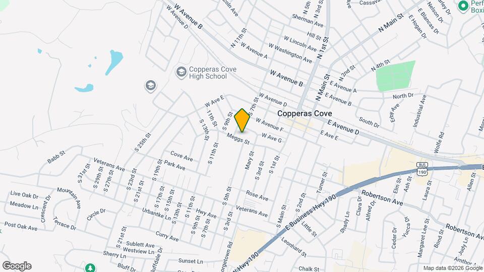 510 Meggs St Map and Location Details