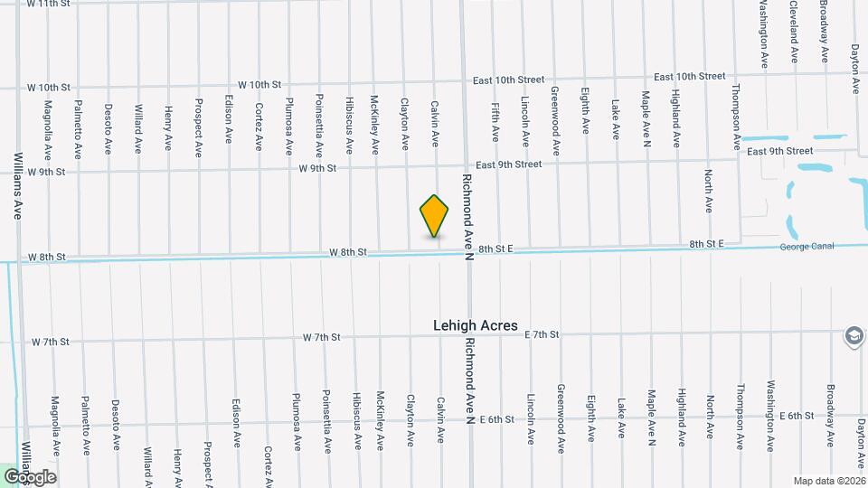 207 E 8th St Map and Location Details