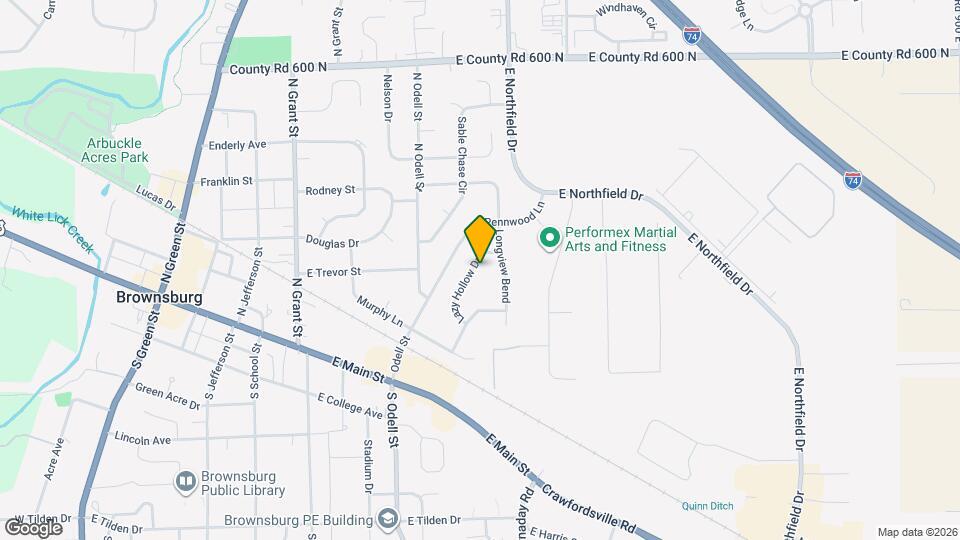 275 Lazy Hollow Dr Map and Location Details