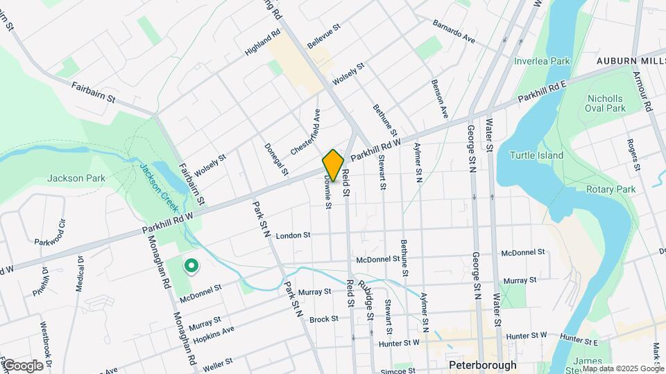 626 Downie St Map and Location Details