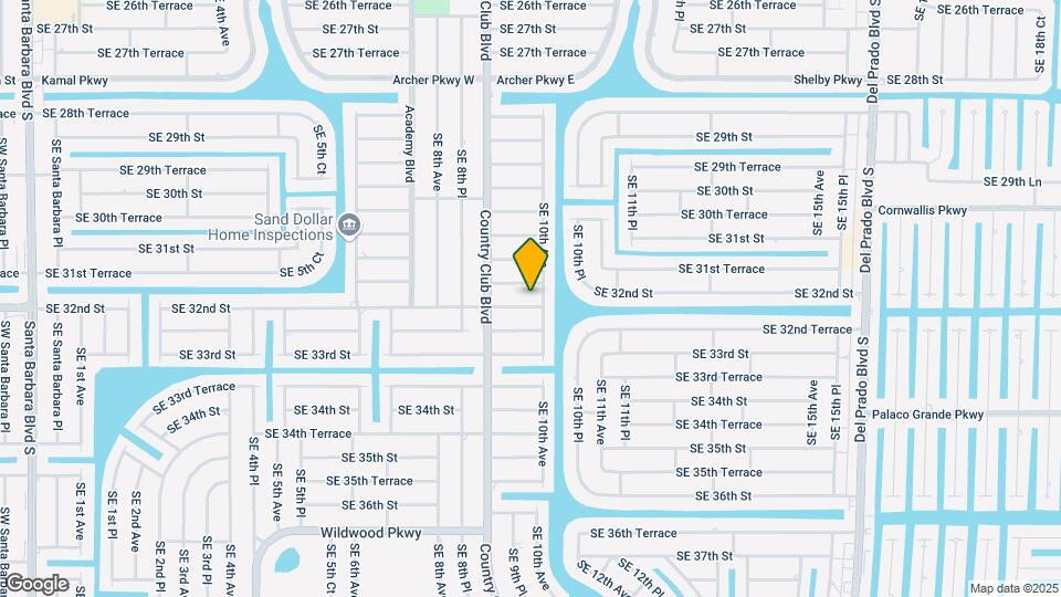 923 SE 32nd St Map and Location Details