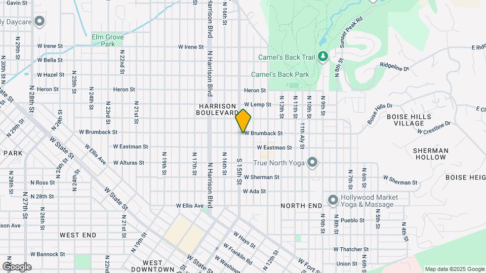 1414 N 15th St Map and Location Details