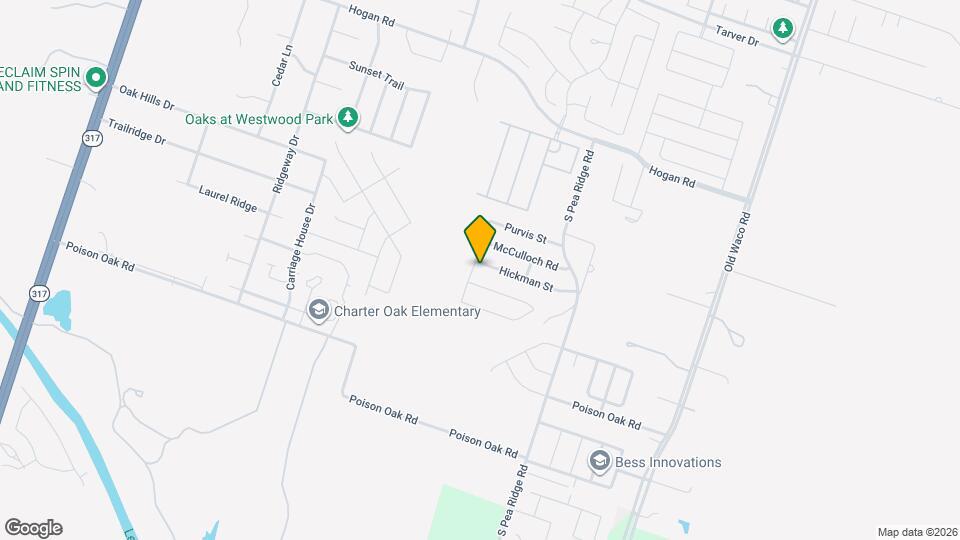 7913 Hickman St Map and Location Details