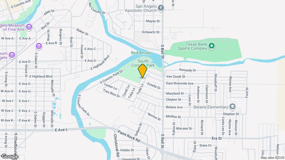 915 Todd Ln Map and Location Details