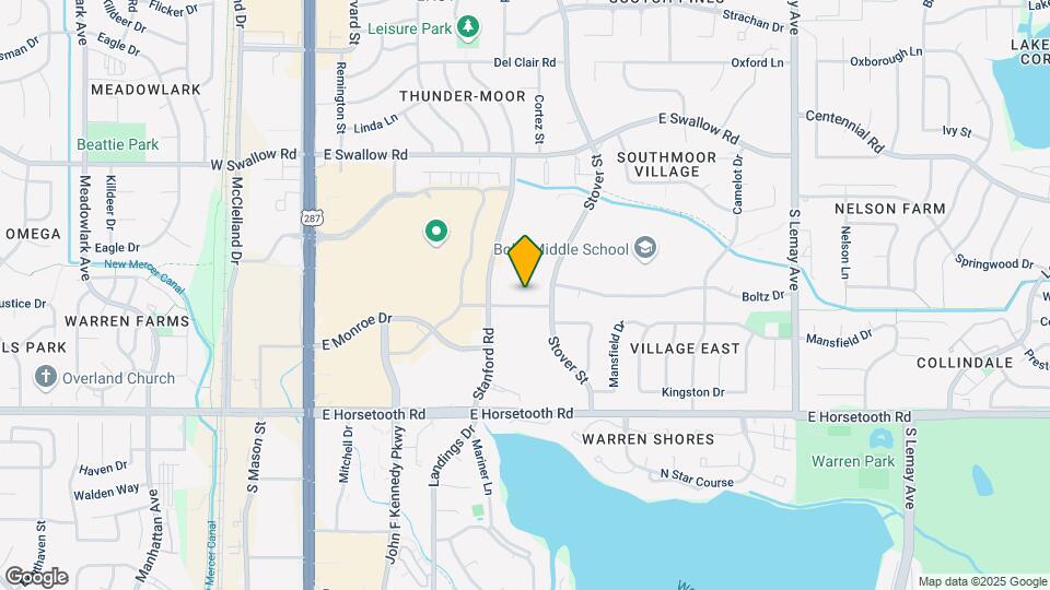 512 E Monroe Dr Map and Location Details