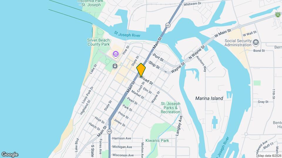 712 Broad St, Unit B Mapa y Detalles de la Ubicación