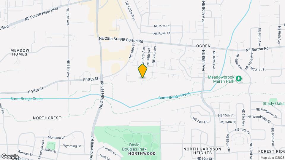 1905 NE 77th Pl Map and Location Details