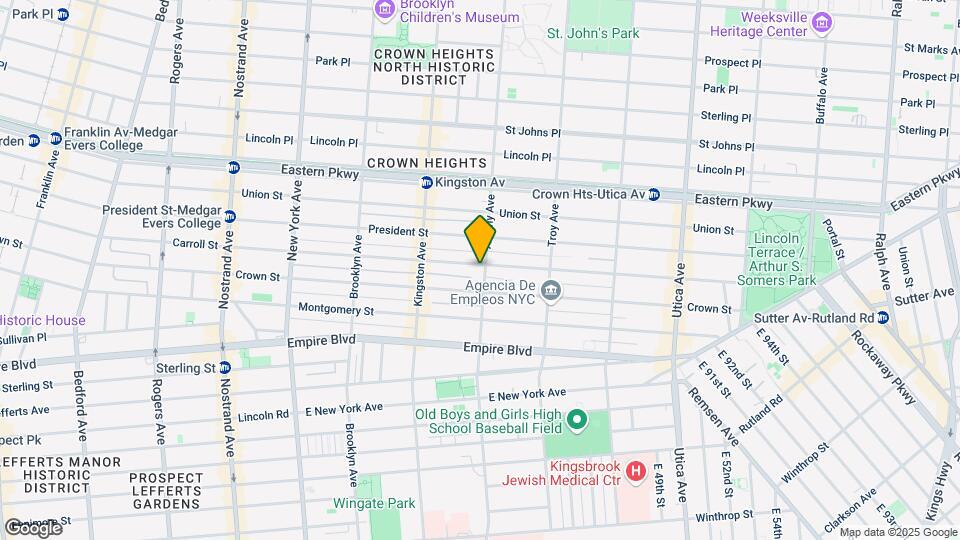 1460 Carroll St Map and Location Details