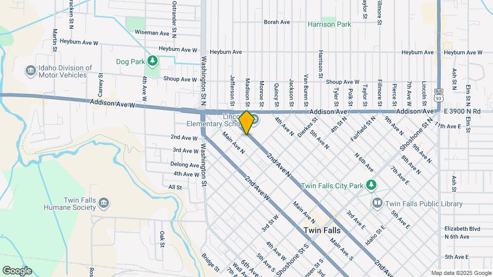 651 2nd Ave N Map and Location Details