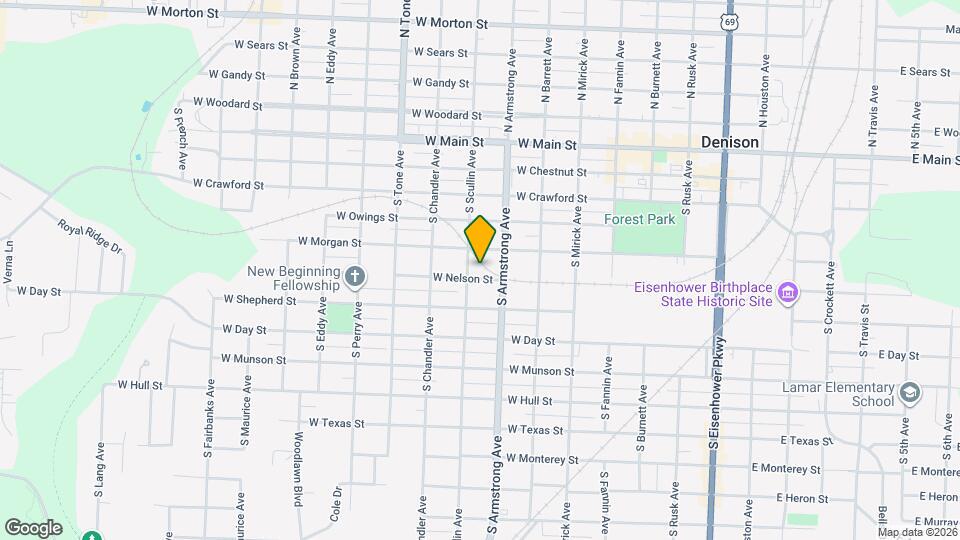 821 W Nelson St Mapa y Detalles de la Ubicación
